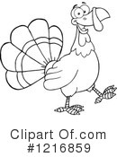 Turkey Bird Clipart #1216859 by Hit Toon