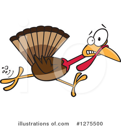 Thanksgiving Turkey Clipart #1275500 by toonaday