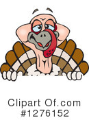 Turkey Bird Clipart #1276152 by Dennis Holmes Designs
