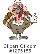 Turkey Bird Clipart #1276155 by Dennis Holmes Designs