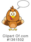 Turkey Bird Clipart #1361502 by Hit Toon