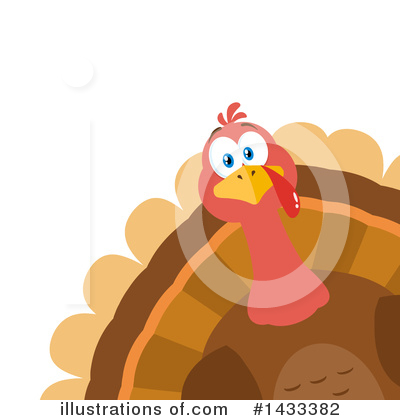 Turkey Bird Clipart #1433382 by Hit Toon