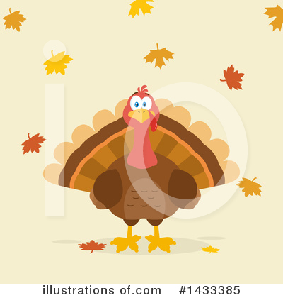 Royalty-Free (RF) Turkey Bird Clipart Illustration by Hit Toon - Stock Sample #1433385