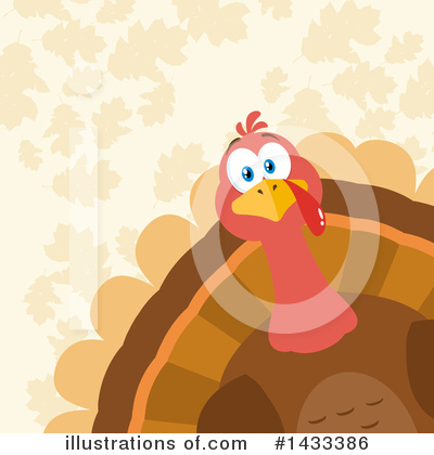 Royalty-Free (RF) Turkey Bird Clipart Illustration by Hit Toon - Stock Sample #1433386