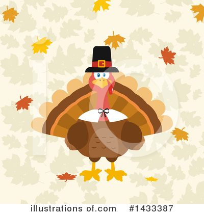 Royalty-Free (RF) Turkey Bird Clipart Illustration by Hit Toon - Stock Sample #1433387