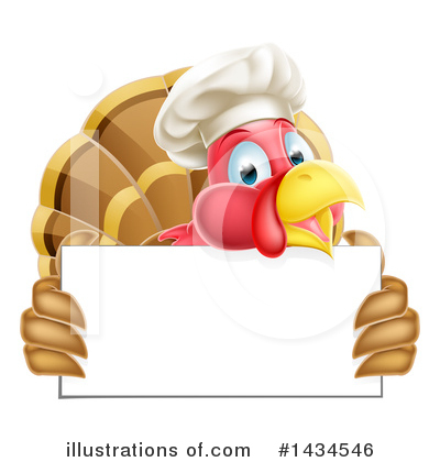 Royalty-Free (RF) Turkey Bird Clipart Illustration by AtStockIllustration - Stock Sample #1434546