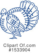 Turkey Bird Clipart #1533904 by patrimonio