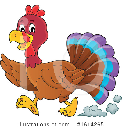 Turkey Clipart #1614265 by visekart