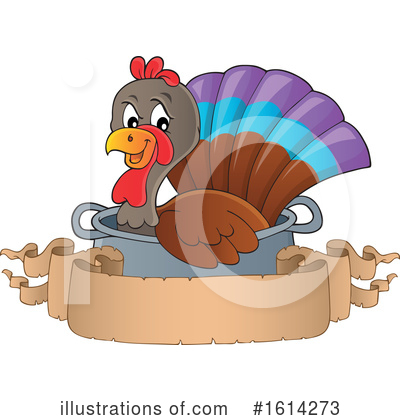 Turkey Clipart #1614273 by visekart