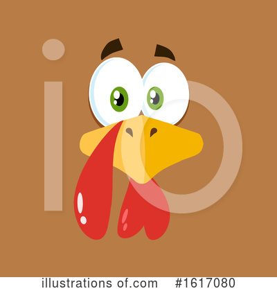 Royalty-Free (RF) Turkey Bird Clipart Illustration by Hit Toon - Stock Sample #1617080