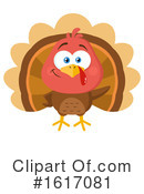 Turkey Bird Clipart #1617081 by Hit Toon