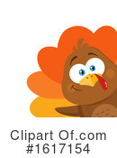 Turkey Bird Clipart #1617154 by Hit Toon