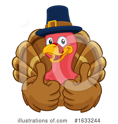Royalty-Free (RF) Turkey Bird Clipart Illustration by AtStockIllustration - Stock Sample #1633244