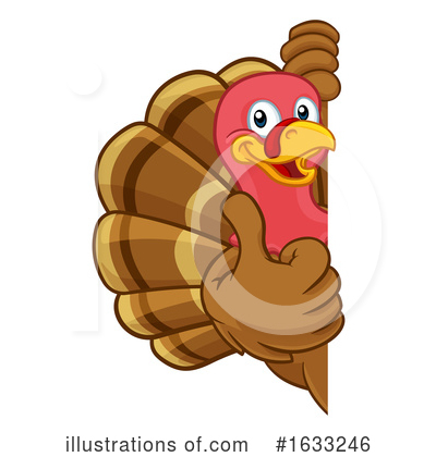 Royalty-Free (RF) Turkey Bird Clipart Illustration by AtStockIllustration - Stock Sample #1633246