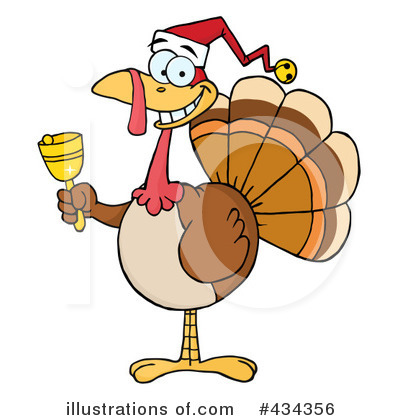 Royalty-Free (RF) Turkey Bird Clipart Illustration by Hit Toon - Stock Sample #434356