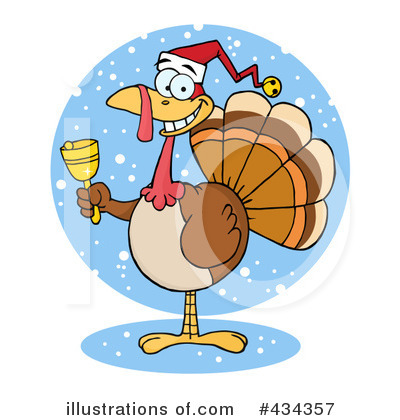 Royalty-Free (RF) Turkey Bird Clipart Illustration by Hit Toon - Stock Sample #434357