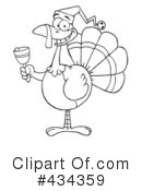 Turkey Bird Clipart #434359 by Hit Toon