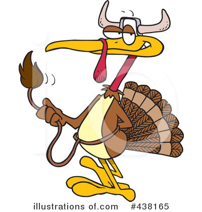 Royalty-Free (RF) Turkey Bird Clipart Illustration by toonaday - Stock Sample #438165