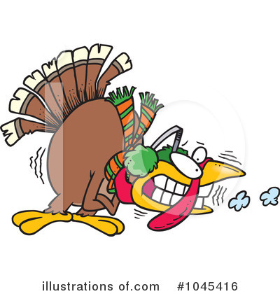 Turkey Bird Clipart #1045416 by toonaday