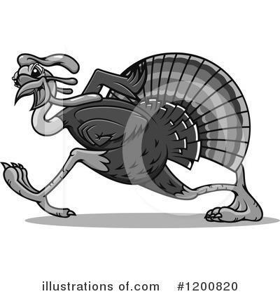 Royalty-Free (RF) Turkey Clipart Illustration by Vector Tradition SM - Stock Sample #1200820