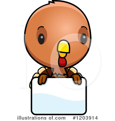 Turkey Bird Clipart #1203914 by Cory Thoman