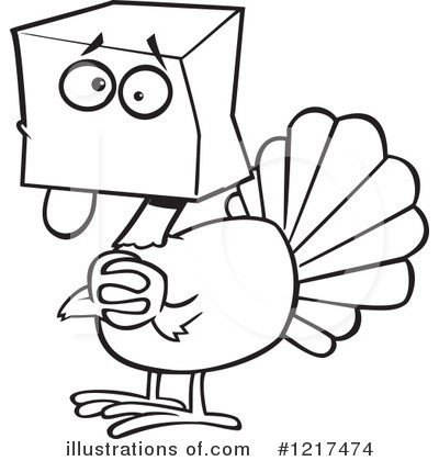 Turkey Bird Clipart #1217474 by toonaday