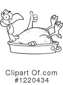 Turkey Clipart #1220434 by Hit Toon