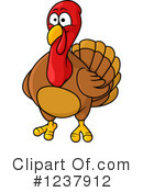 Turkey Clipart #1237912 by Vector Tradition SM