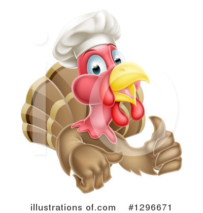 Turkey Bird Clipart #1296671 by AtStockIllustration