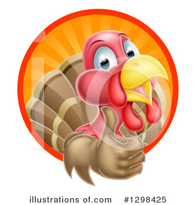 Turkey Bird Clipart #1298425 by AtStockIllustration