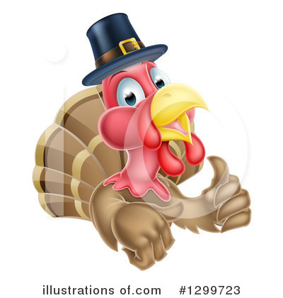 Turkey Bird Clipart #1299723 by AtStockIllustration