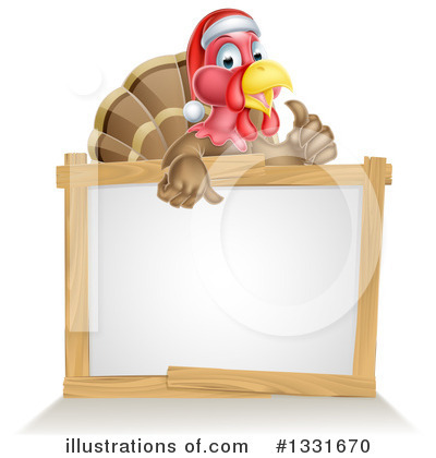 Turkey Clipart #1331670 by AtStockIllustration
