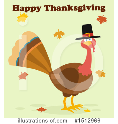 Royalty-Free (RF) Turkey Clipart Illustration by Hit Toon - Stock Sample #1512966