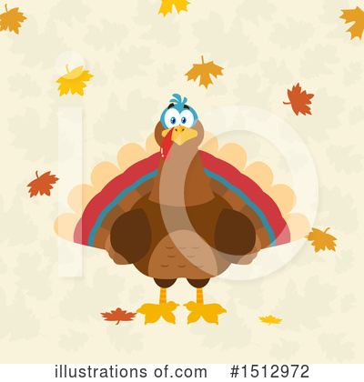 Royalty-Free (RF) Turkey Clipart Illustration by Hit Toon - Stock Sample #1512972