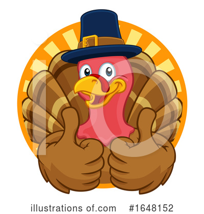 Royalty-Free (RF) Turkey Clipart Illustration by AtStockIllustration - Stock Sample #1648152