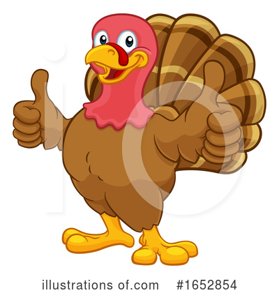Royalty-Free (RF) Turkey Clipart Illustration by AtStockIllustration - Stock Sample #1652854
