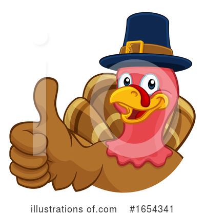 Royalty-Free (RF) Turkey Clipart Illustration by AtStockIllustration - Stock Sample #1654341