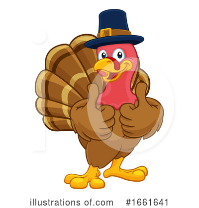 Royalty-Free (RF) Turkey Clipart Illustration by AtStockIllustration - Stock Sample #1661641