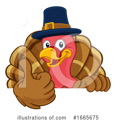 Royalty-Free (RF) Turkey Clipart Illustration by AtStockIllustration - Stock Sample #1665675