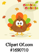 Turkey Clipart #1690710 by Hit Toon