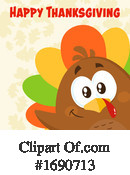 Turkey Clipart #1690713 by Hit Toon