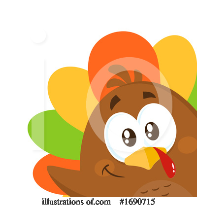 Royalty-Free (RF) Turkey Clipart Illustration by Hit Toon - Stock Sample #1690715