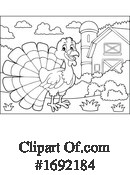 Turkey Clipart #1692184 by visekart