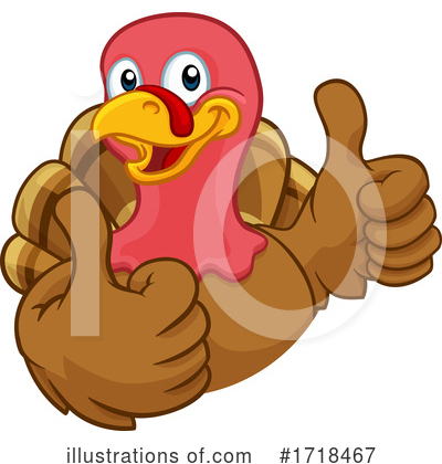 Royalty-Free (RF) Turkey Clipart Illustration by AtStockIllustration - Stock Sample #1718467