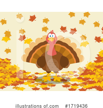 Royalty-Free (RF) Turkey Clipart Illustration by Hit Toon - Stock Sample #1719436