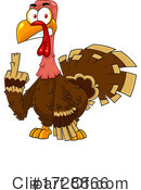 Turkey Clipart #1728866 by Hit Toon