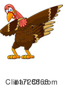 Turkey Clipart #1728868 by Hit Toon