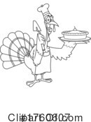 Turkey Clipart #1760607 by Hit Toon