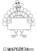 Turkey Clipart #1762674 by Hit Toon
