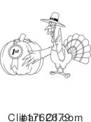 Turkey Clipart #1762679 by Hit Toon